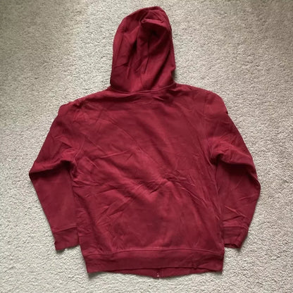 Sudadera Y2K Roja Vintage